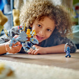 LEGO NINJAGO Riyu The Baby Dragon Drakleksak med 3 minifigurer Byggbar ninjaleksak för 6 år gamla pojkar och flickor Actionpackad present för barn 71810 Byggset Besuche den LEGO-Store