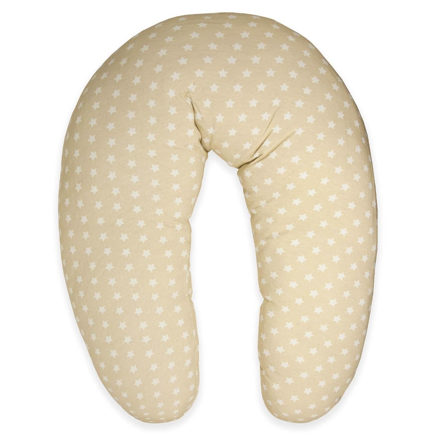 Amningskudde för nyfödda, XL, 100% bomullsöverdrag, avtagbar och tvättbar, Polyesterfyllning, Stjärnmotiv Tillbehör Mat och Amning Bebe Naty Shop