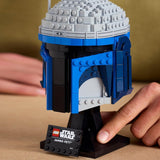 LEGO Star Wars 75408 Jango Fett hjälm - Mandalorian Byggset för vuxna - Modell med stativ, namnskylt och justerbar antenn - Present för Attack of the Clones Fans Byggset Besuche den LEGO-Store