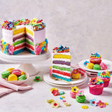 Livsmedelsfärg Funcakes White Vanilla Gel: Högkoncentrerad matfärg för deg, grädde, fondant, marsipan, bakverk, lätt dosering, individuella droppar för att skapa levande färger, Halal, 30 g