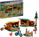 LEGO Friends mysiga hyddor på äventyrsläger, utomhusrollspel, barnleksak för flickor och pojkar 7 år med 3 figurer och räv, campingleksak 42624 Byggset Besuche den LEGO-Store Standardtitel