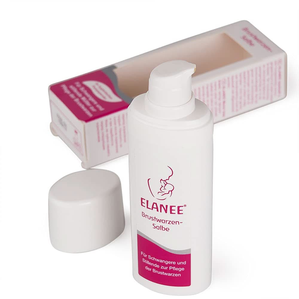 ELANEE Brustwarzensalbe Im Spender (30 Ml) - Pflegt Rissige Und Wunde Brustwarzen Vor Allam Under Der Stillzeit (402-00) Tillbehör Mat och Amning Bebe Naty Shop