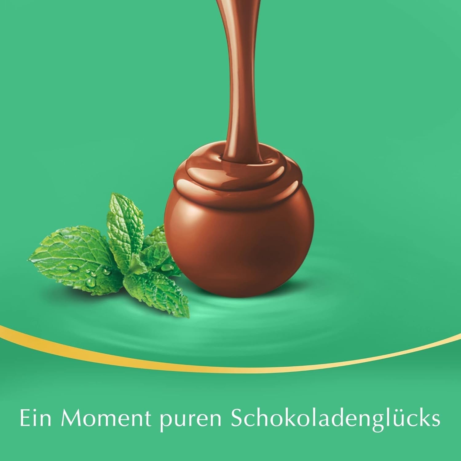 LINDOR chokladbollar | 1 kg återförslutningsbar påse | ca. 80 mjölkchokladbollar med myntafyllning | Bulkpack & LINDOR Salted Caramel Chocolate Balls