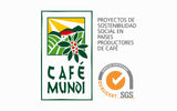 100 % naturliga Arabica-kaffebönor 1 kg – Intensivt rostat espressokaffe med en blandning av colombianskt och brasilianskt ursprung – rättvis handel.
