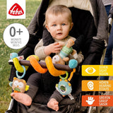 Fehn Activity Spiral Sleeping Forest - rör och håll barnvagnsleksak - babyleksak för säng, lekhage, barnvagn och bilbarnstol - motoraktivitetsleksak för spädbarn och småbarn från 0+ månader Babyleksaker Naty Shop