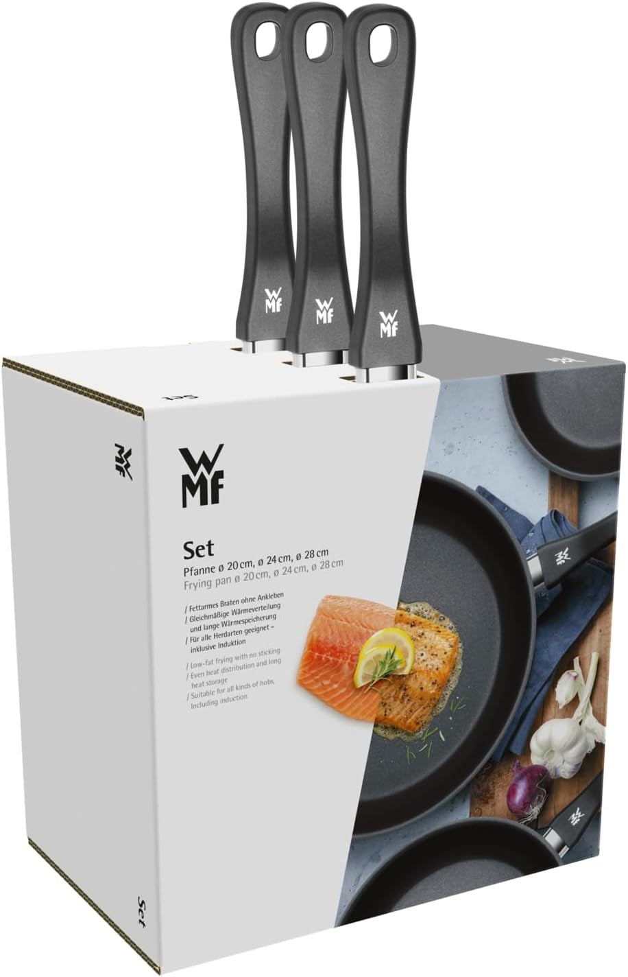 WMF Devil, induktion, Cromargan-belagt rostfritt stål, plasthandtag Grytor och stekpannor Naty Shop
