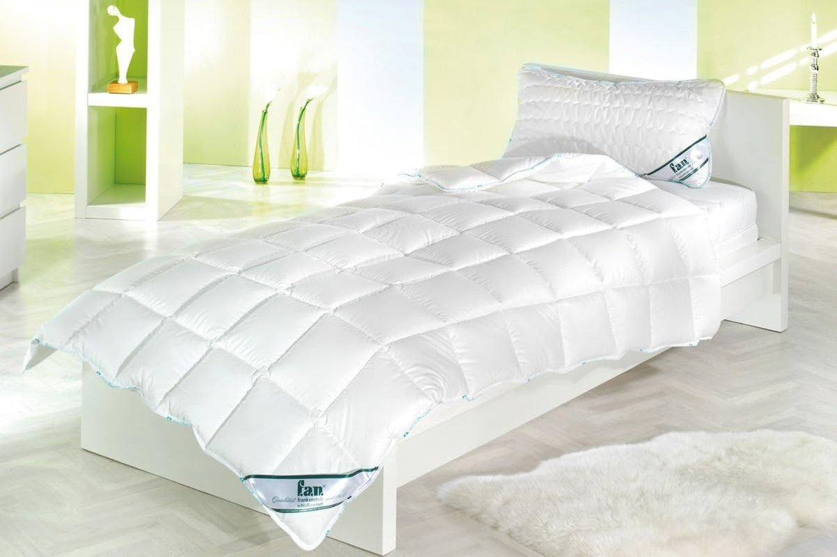 F.A.N. Frankenstolz 53300-10133-19 Lätt quiltad säng / F.A.N. Medisan / 135 X 200 Cm, natur Täcken och täcken Naty Shop