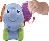 Vtech Baby Little Pushing Elephant - Interaktiv push and play leksak - Med sånger, melodier, meningar och ljud - För barn i åldern 6-36 månader Baby Toys Naty Shop