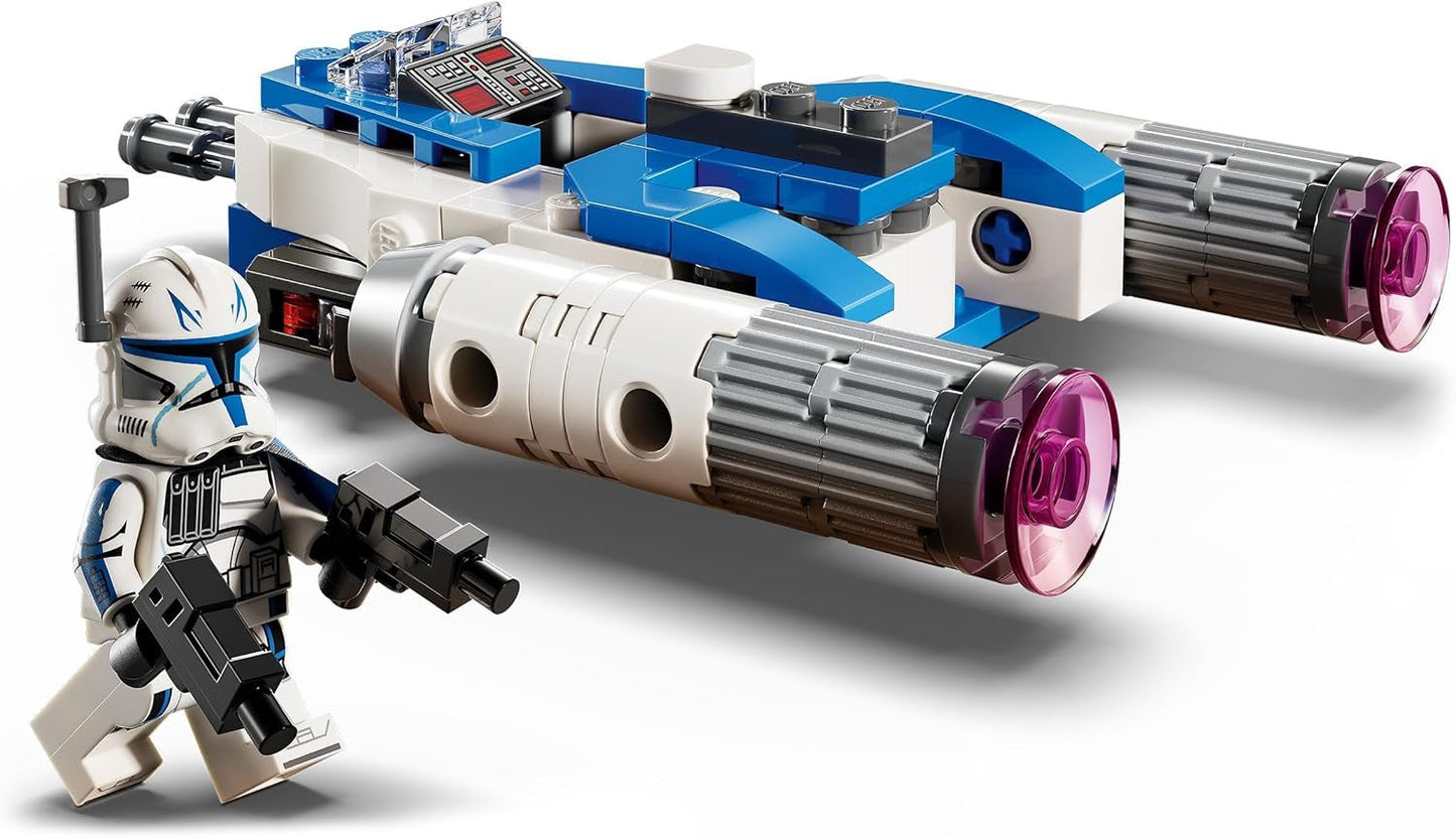 LEGO Star Wars Kapten Rex Y-Wing Microfighter Byggstenar Samlarobjekt Rymdskepp Presentidé för pojkar och flickor i åldern 6+ 75391 Byggset Besuche den LEGO-Store