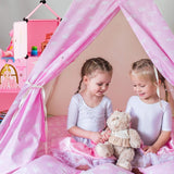 Relaxdays Barnrumshylla, prinsesslott, plast, gör-det-själv-skåp med dörrar, HBT: 128 X 110 X 37 Cm, rosa Naty Shop Dollhouses