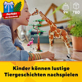 LEGO Creator 3In1 Animal Safari, kreativt set med djurfigurer, 3 byggalternativ: Leksaksgiraff, gasell och lejon, leksaksdjur för flickor och pojkar, naturpresent för barn från 9+ år 31150 Byggset Beuche den LEGO-Store
