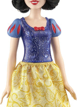 Mattel Disney Princess Toy Snövit rörlig docka med gnistrande kläder och tillbehör Disney filminspirerad present till barn HLW08 Naty Shop Dolls