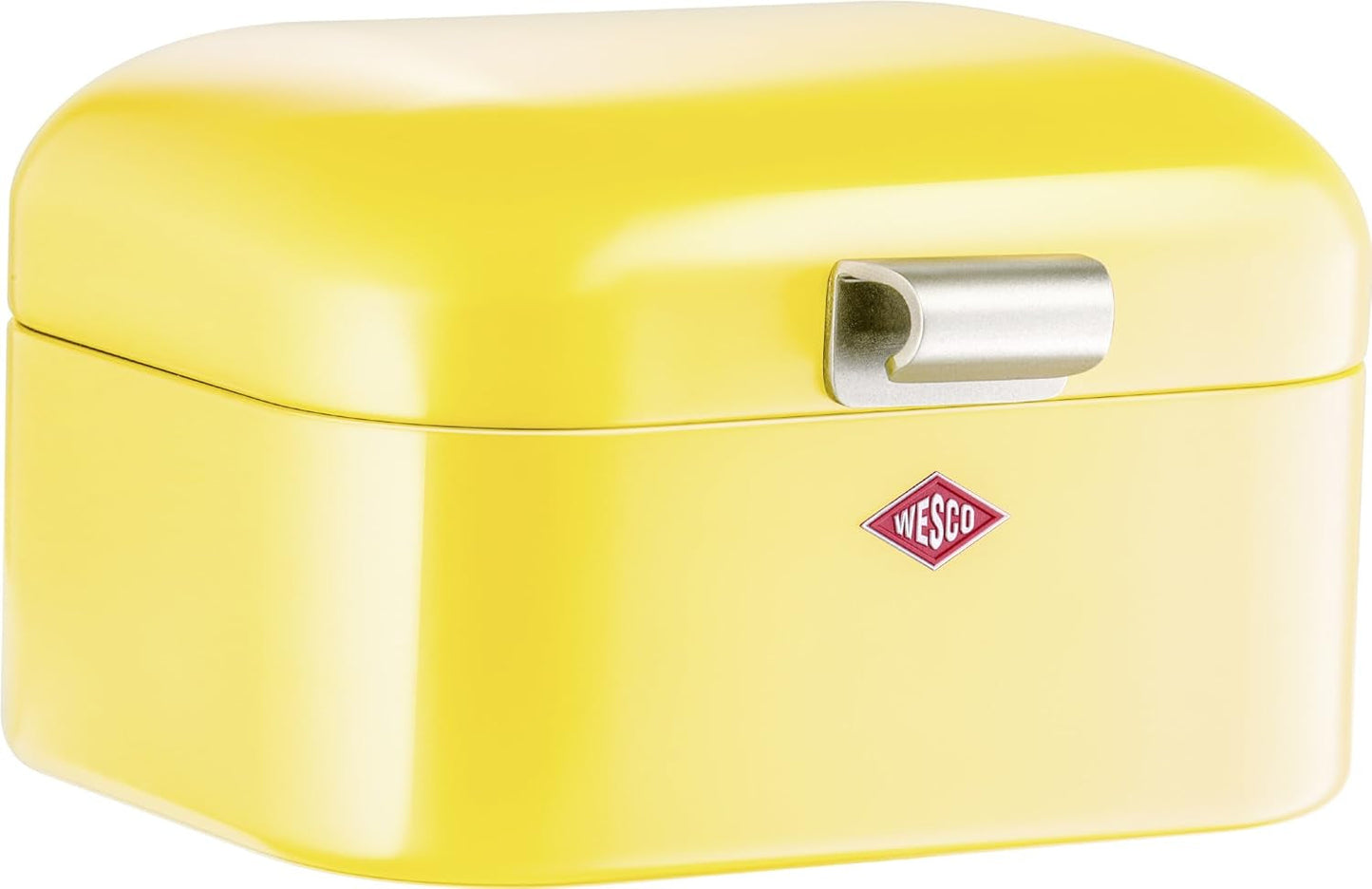 Wesco 235 001 Mini Grandy brödkorg 17 x 18 x 12 cm (L/B/H) rosa, rostfritt stål Matförvaringslådor Naty Shop Lemonyellow