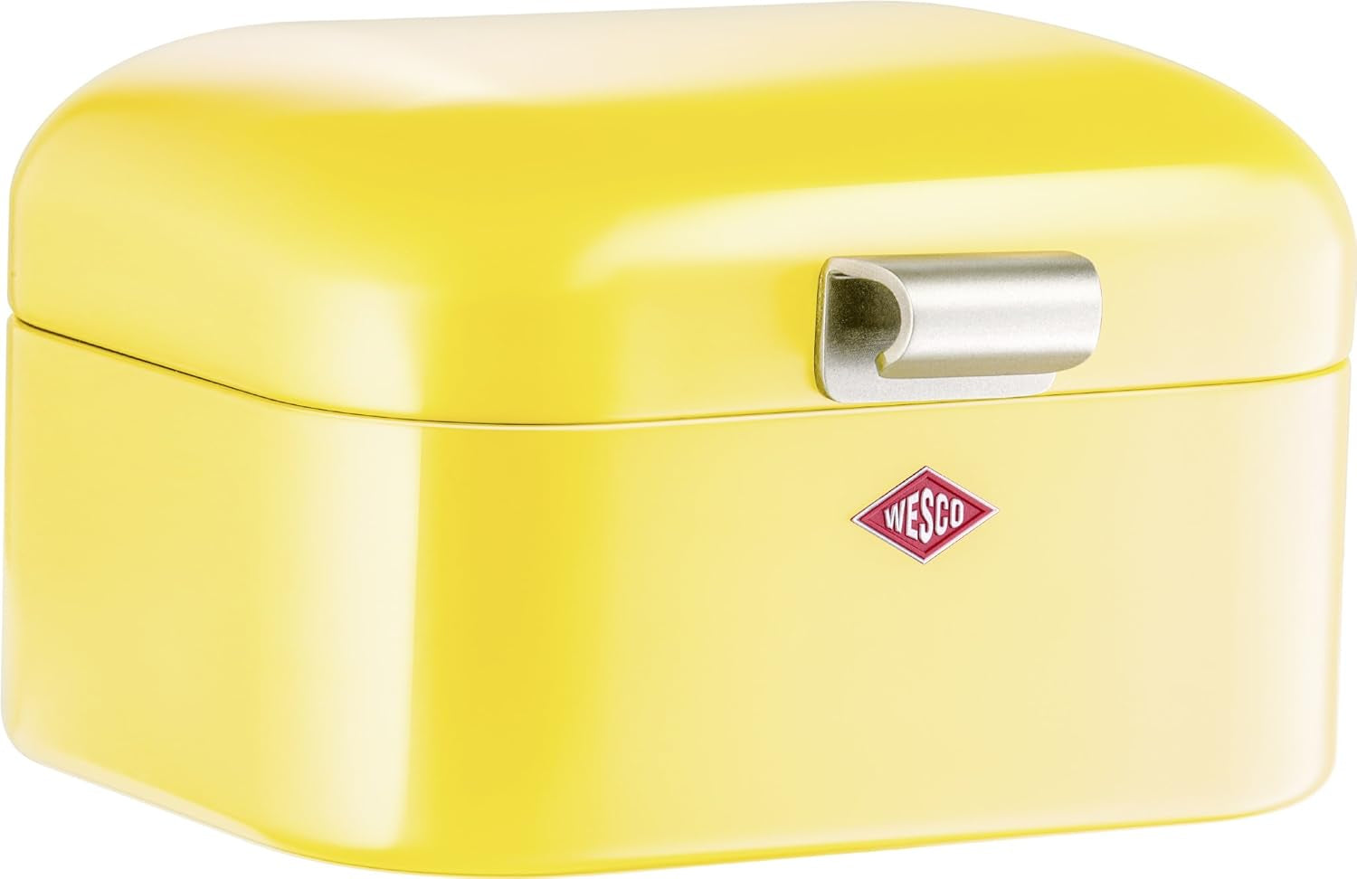 Wesco 235 001 Mini Grandy brödkorg 17 x 18 x 12 cm (L/B/H) rosa, rostfritt stål Matförvaringslådor Naty Shop Lemonyellow