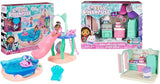 Gabby's Dollhouse, Purific Pool Party Lekset med Gabby och Meerkat figurer och Deluxe Room, Cakey Baking, Cakey Kitchen