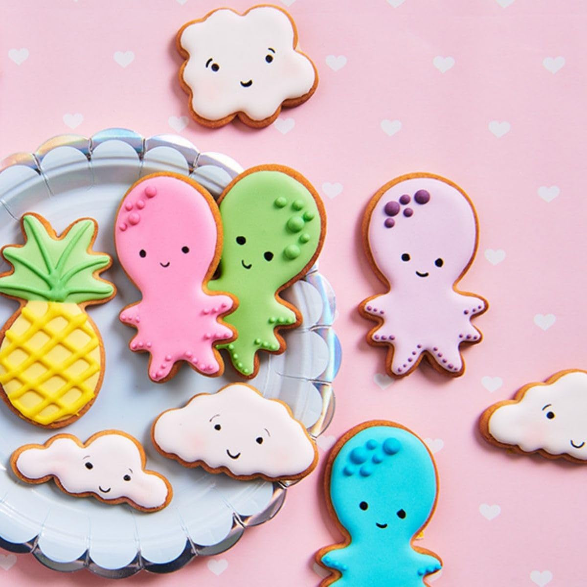 Funcakes matfärgningspennor, bladgrön: Ätliga pennor för kakor, kakor, fondant och mer, idealiska för personalisering, Halal-certifierade