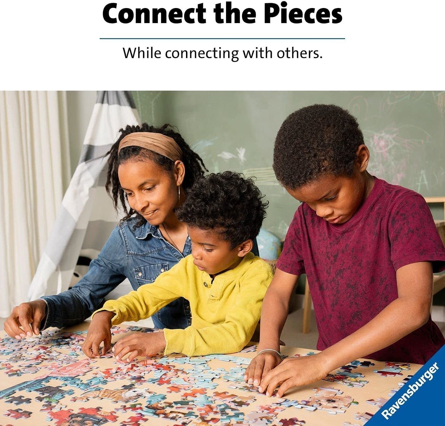 Ravensburger pussel för barn - 12895 Delfinparadis - Pussel för barn över 9 år, med 300 bitar i XXL-format Puzzle Naty Shop