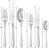 Sambonet 52515-83 Dream monoblock servisset, 36 delar Kitchen Naty Shop