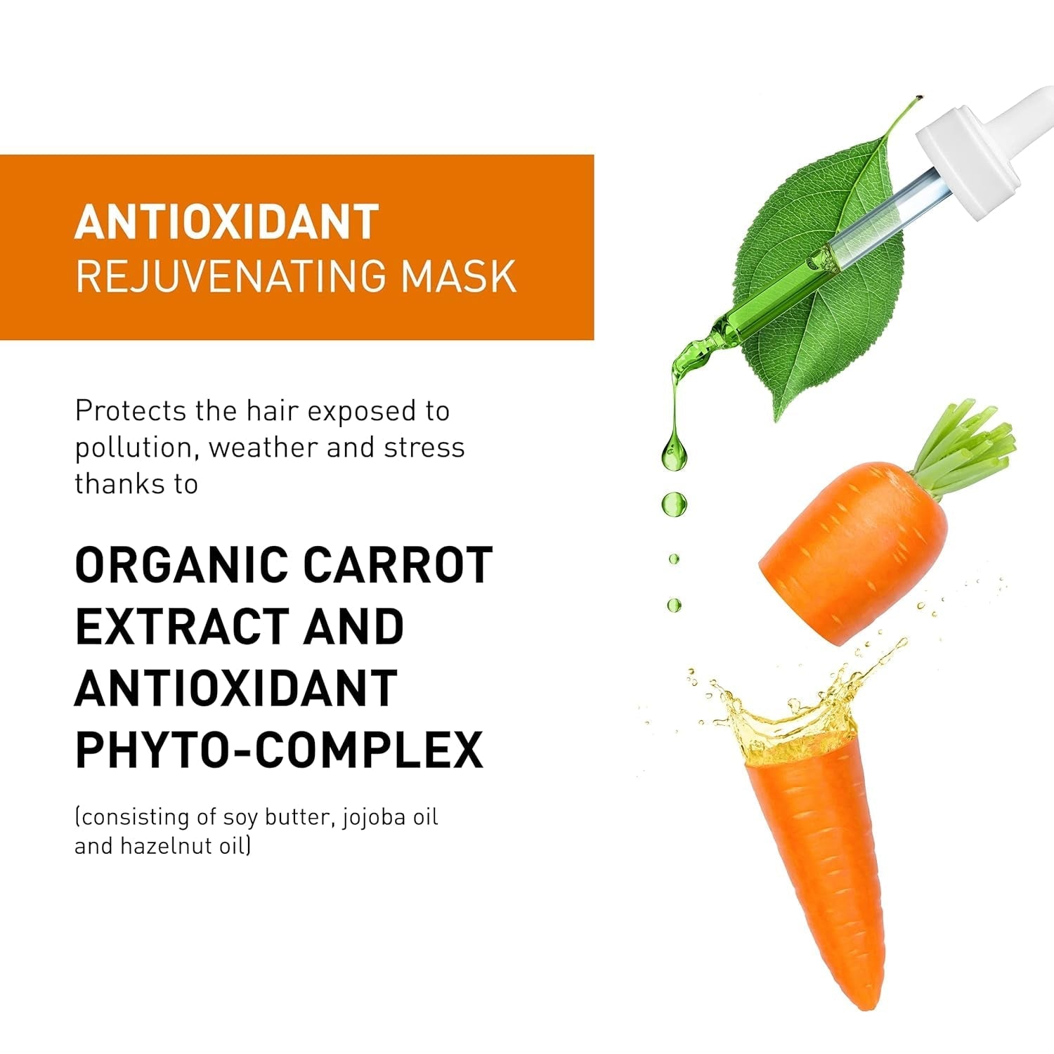 Föryngrande antioxidantmask - 250 ml Naty Shop hårmask
