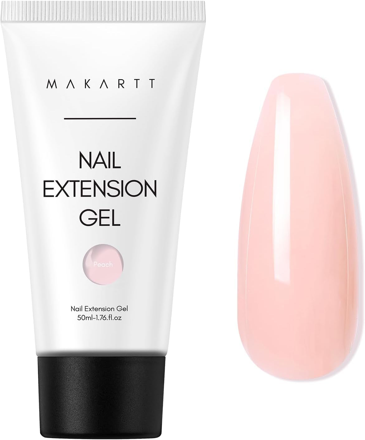 Makartt Poly Nail Extension Gel - Acrylic Extension Gel, Nail Strengthening Gel, Nageldekoration, 50 ml (lila)