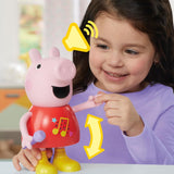 Peppa Pig docka, pratar och sjunger, rosa, 20 cm