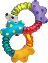 Playgro Rattle Super Shaker - rattle ball för bebisar - rattle ball - rattle ball för barn - rattle ball - motorik - babyleksak - motorik för bebisar - färgglada Bebe Naty Shop Toys Klicka och vrid skallra
