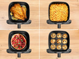 Tefal Easy Fry Mega Hot Air Fryer, 7,5 liters kapacitet, upp till 8 personer, EY8558E0 Appliances Naty Shop