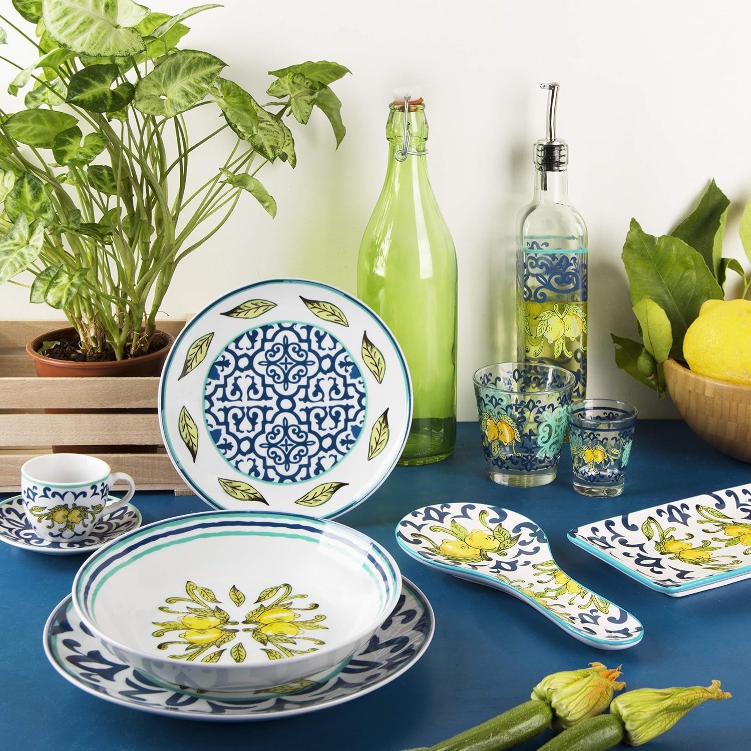 Excelsa Amalfi servisset, 18 delar, porslin