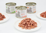 MjAMjAM - Premium Wet Cat Food - Mixed Pack I - Kyckling, nötkött, Hearts 6 Pack (6 x 200 g), spannmålsfri med extra kött