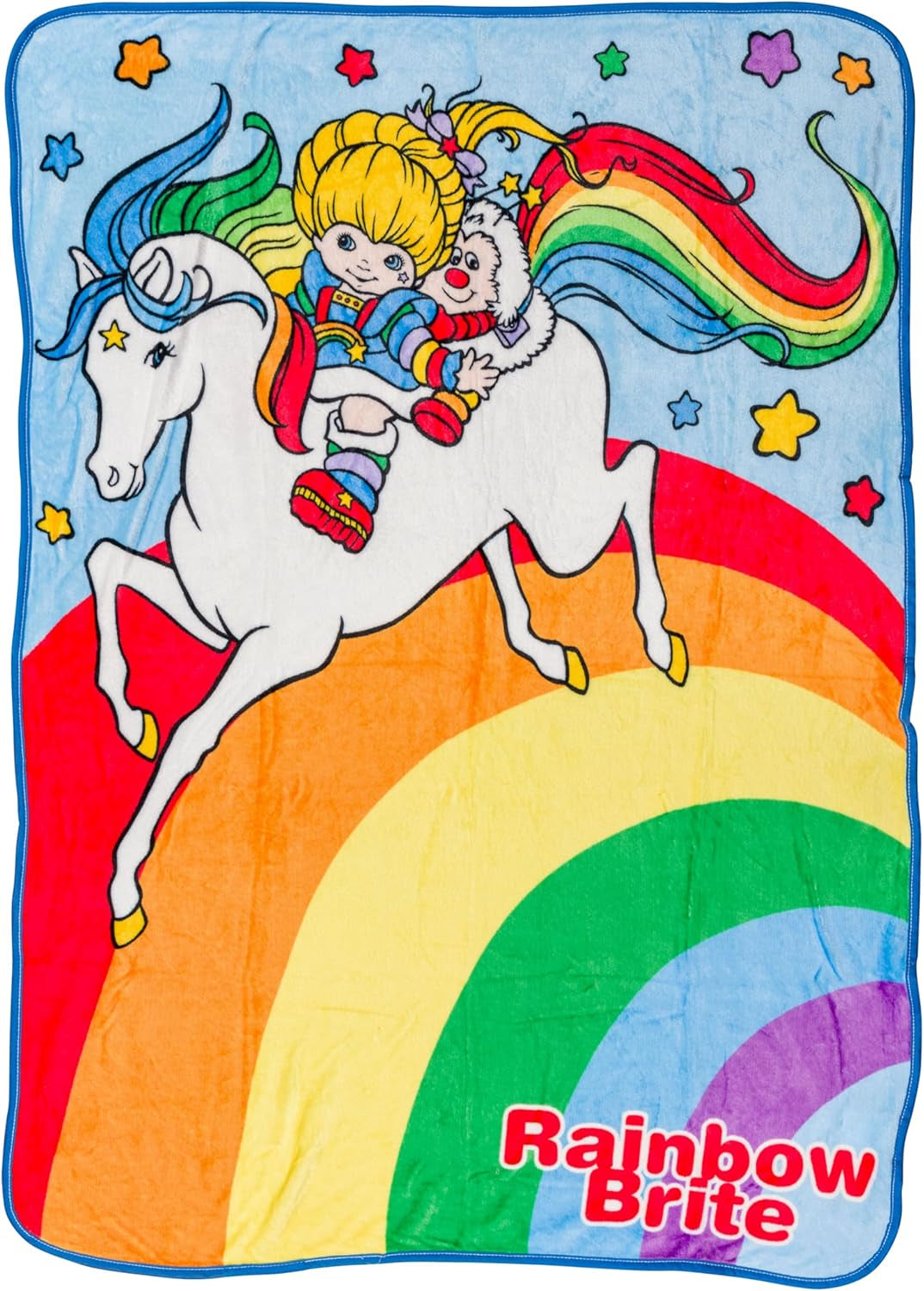 Silver Buffalo Garfield hängande filt, fleece, 114,3 X 152,4 cm Sängar och filtar Silver Buffalo Rainbow Brite, Starlite och Twink
