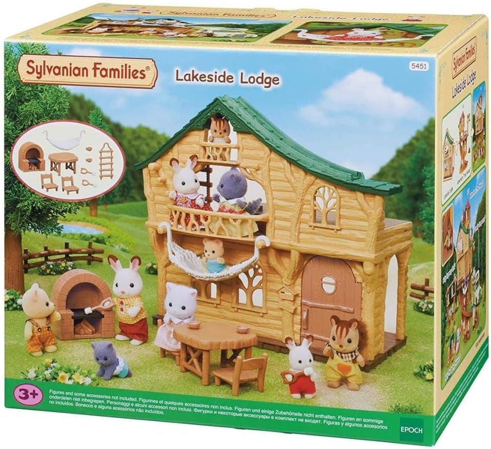 Sylvanian Families 5451 Lake House - Dollhouse Lekset