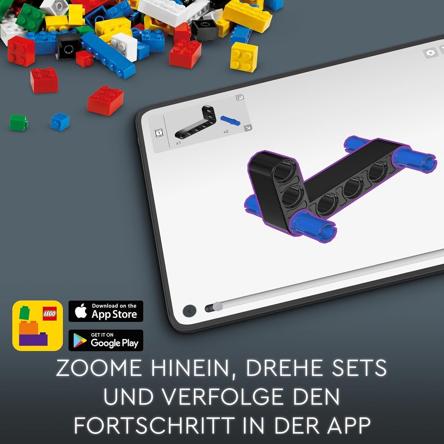 LEGO Technic NEOM Mclaren Formula E racingbil, racerbilleksak för 9 år gamla pojkar och flickor, modellbilsats, inredning för barnrum, födelsedagspresentidé 42169 Byggset Beuche den LEGO-Store