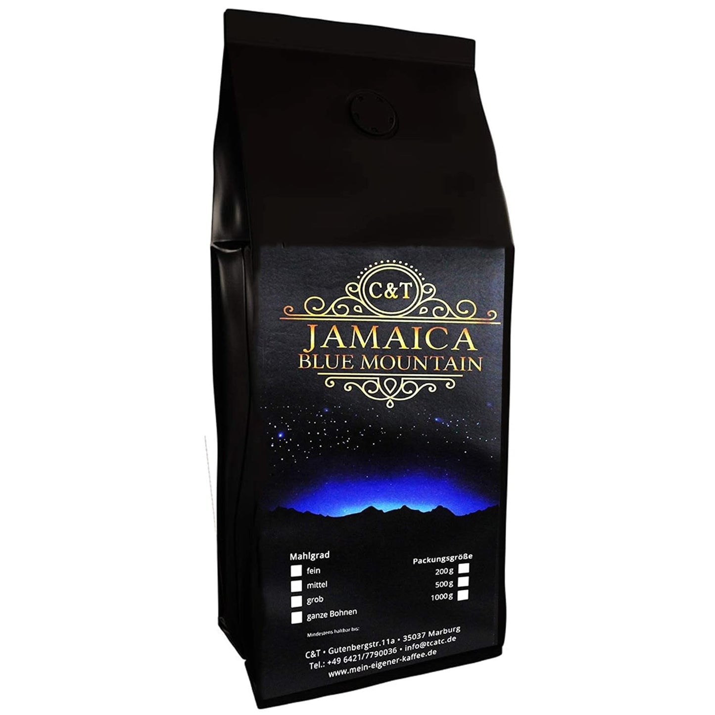 JAMAICA BLUE MOUNTAIN AA Wallenford Estate kaffe (hela bönor, 200 g)