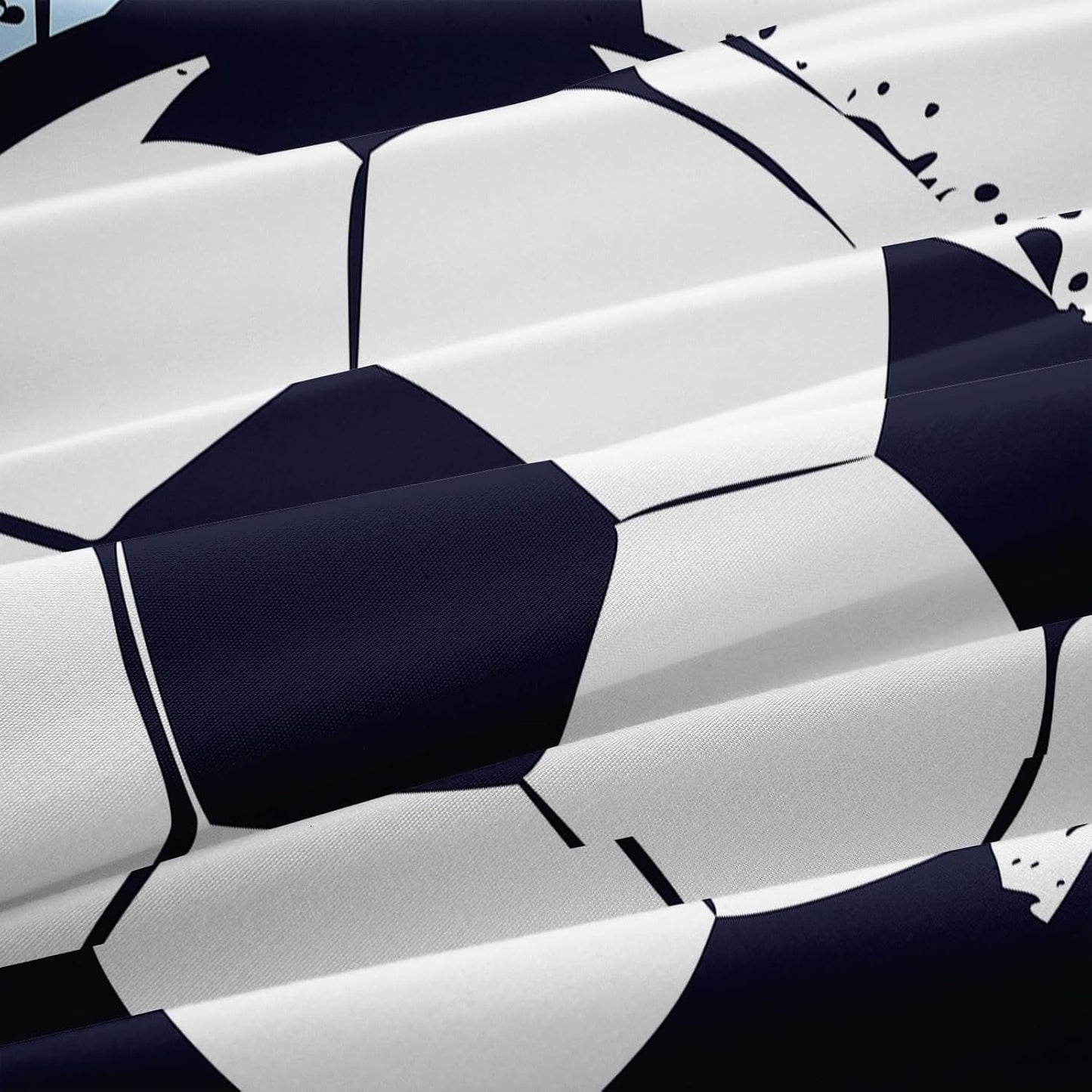 Sängkläder för pojkar, fotboll, mikrofiber polyester Sängkläder - barn Naty Shop