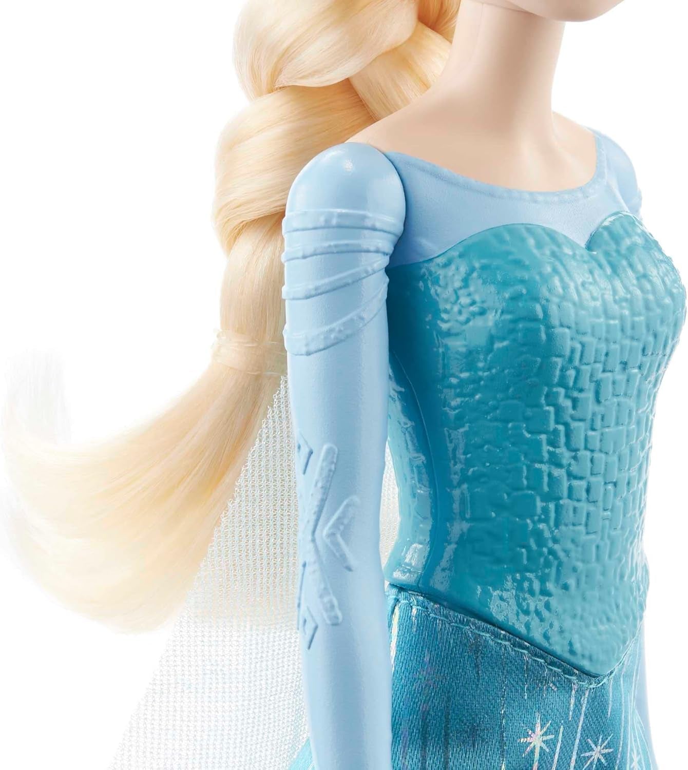 Mattel Disney The Ice Queen Elsa Doll, The Ice Queen Doll, Kammat Blont Hår, Möbler, Avtagbara Skor, Disney Presenter, 3 år gamla leksaker, HLW47 Naty Shop Dolls