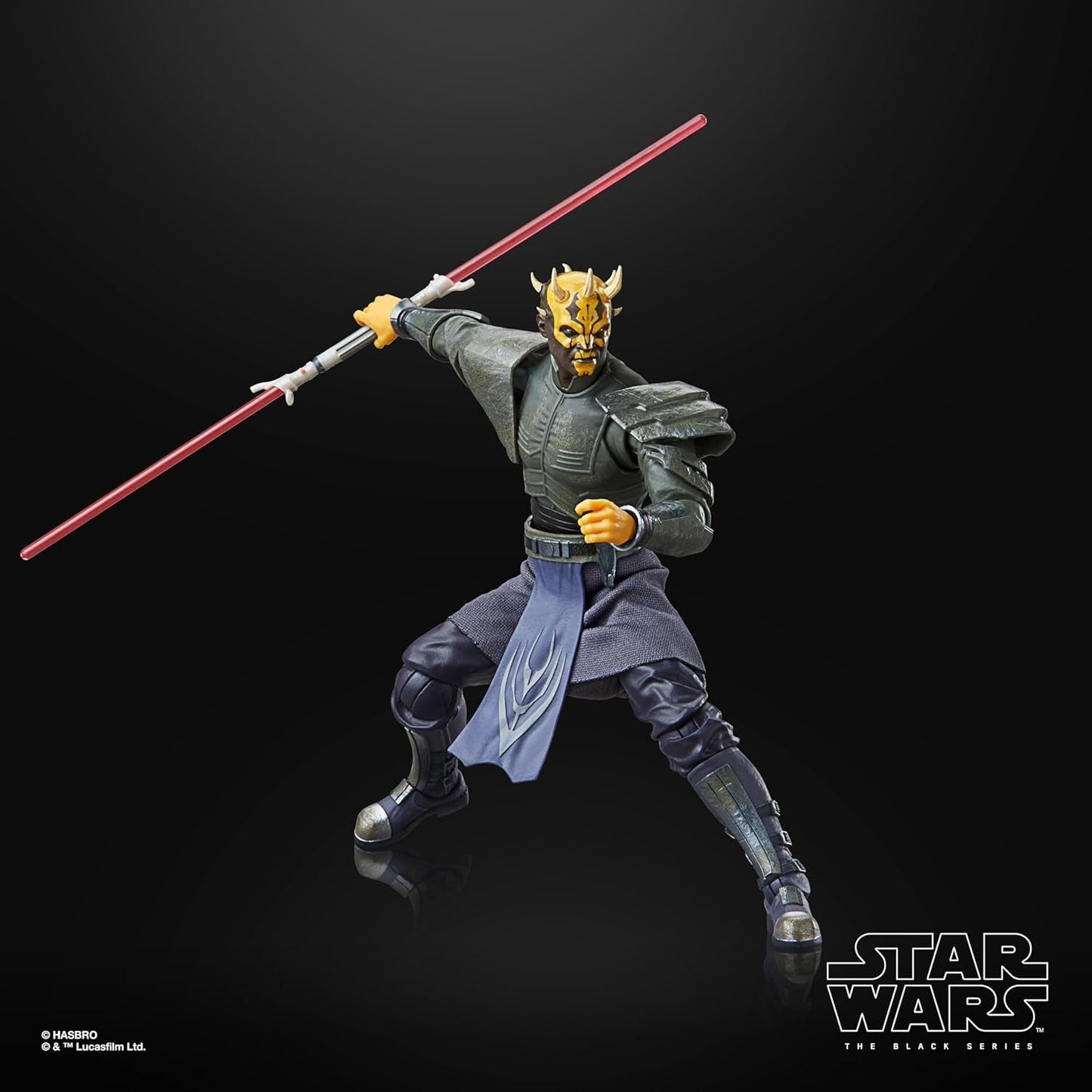 Star Wars Black Series Savage Opress, Star Wars: The Clone Wars Deluxe samlarfigur (15 cm) Actionfigurer Naty Shop