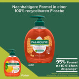Palmolive, flytande tvål för känslig handrengöring, set 6 x 300 ml Dusch och bad Naty Shop