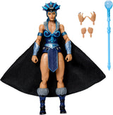 Universums mästare Masterverse Action Figur Ca. 18 cm lång, New Eternia Evil-Lyn, MOTU Toy Villainess, Sorceress, 30 Movement Points, Crystal Ball Wand, JBP77 Actionfigurer Naty Shop Standardtitel