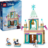 LEGO Ç€ Disney Frozen Arendelle Castle, Prinsessleksak med ELSA, Anna och Olaf minidockor och en pingvinfigur, Fantasy-lekset, present till 5-åriga flickor 43265 Byggset Besuche den LEGO-Store Standardtitel