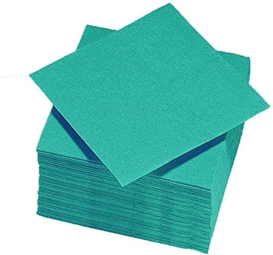 - Tex Touch pappersservetter - Rosa färg - Fsc®-certifierade servetter - Återvinningsbara och biologiskt nedbrytbara - Förpackning med 50 rosa servetter storlek 24 X 24 Cm