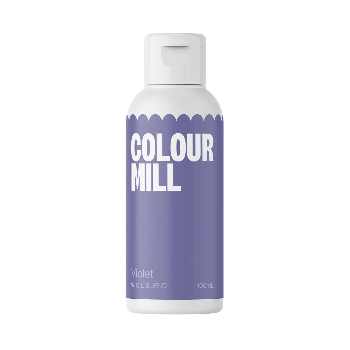 Oljebaserad matfärg Color Mill Blend Violet - Livsmedelsfärg för choklad, fondant, muffins, kakor, bakning, macaroons - Matfärg för dekoration av tårtor - 100 ml