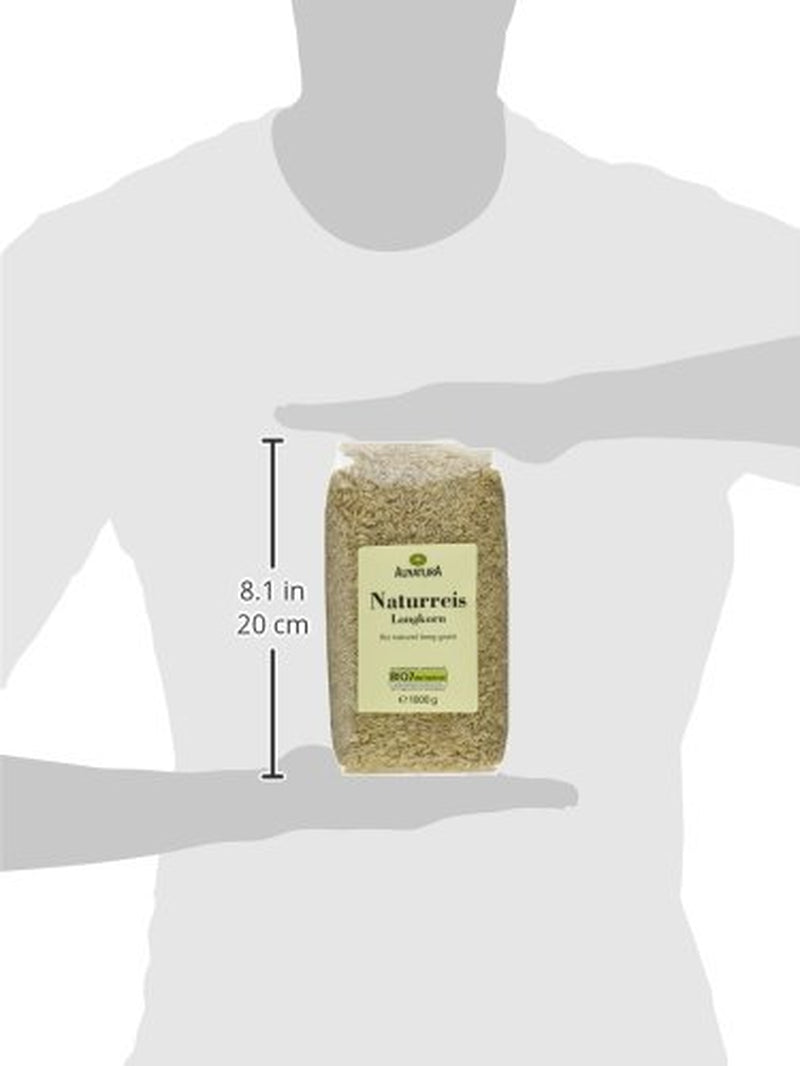 Ekologiskt långkornigt brunt ris paket med 6 (6 x 1 kg)