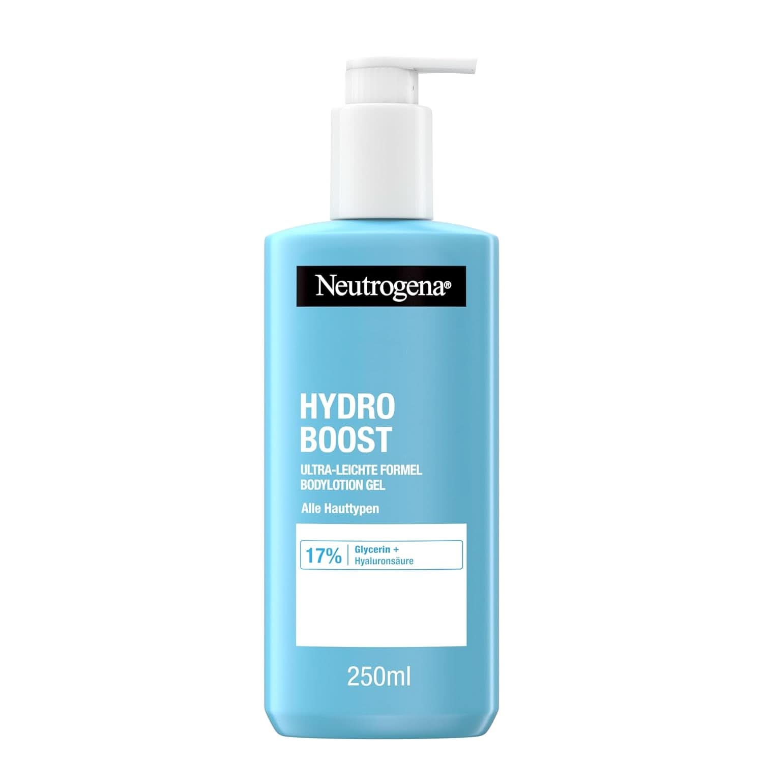 Neutrogena Hydro Boost Ultra-Light Formula Bodylotion Gel för fin hud, 250 ml Kosmetika och skönhet Naty Shop
