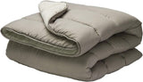 Pikolin Home - Vändbart täcke 300 G - Tvåfärgad nordisk fyllning - För säng 90 - bekväm, varm, andas, grön, 150 X 220 cm Täcken och täcken Naty Shop Mole Pillow 90 - 150X220Cm