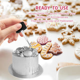 Ätbart flytande glitter - 6 färger metalliskt glitter matfärg för tårtdekorering, bakning, muffins - ätbart flytande glitter metalliskt pulver för gör-det-själv-kex, fondant, kakor