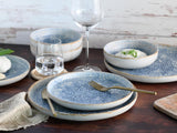 CreaTable, 21652, Uno Mykonos-serien, 12-delat servisset, porslinstallrikar, diskmaskin och mikrovågssäker, tillverkad i Portugal