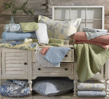 Laura Ashley Home Rüschen Garden Collection täcke, 100 % bomull, Ultramjuk, För alla årstider, Vändbar, Elegant, Dubbelsäng, Krämfärgad (197783) Täcken och täcken Naty Shop
