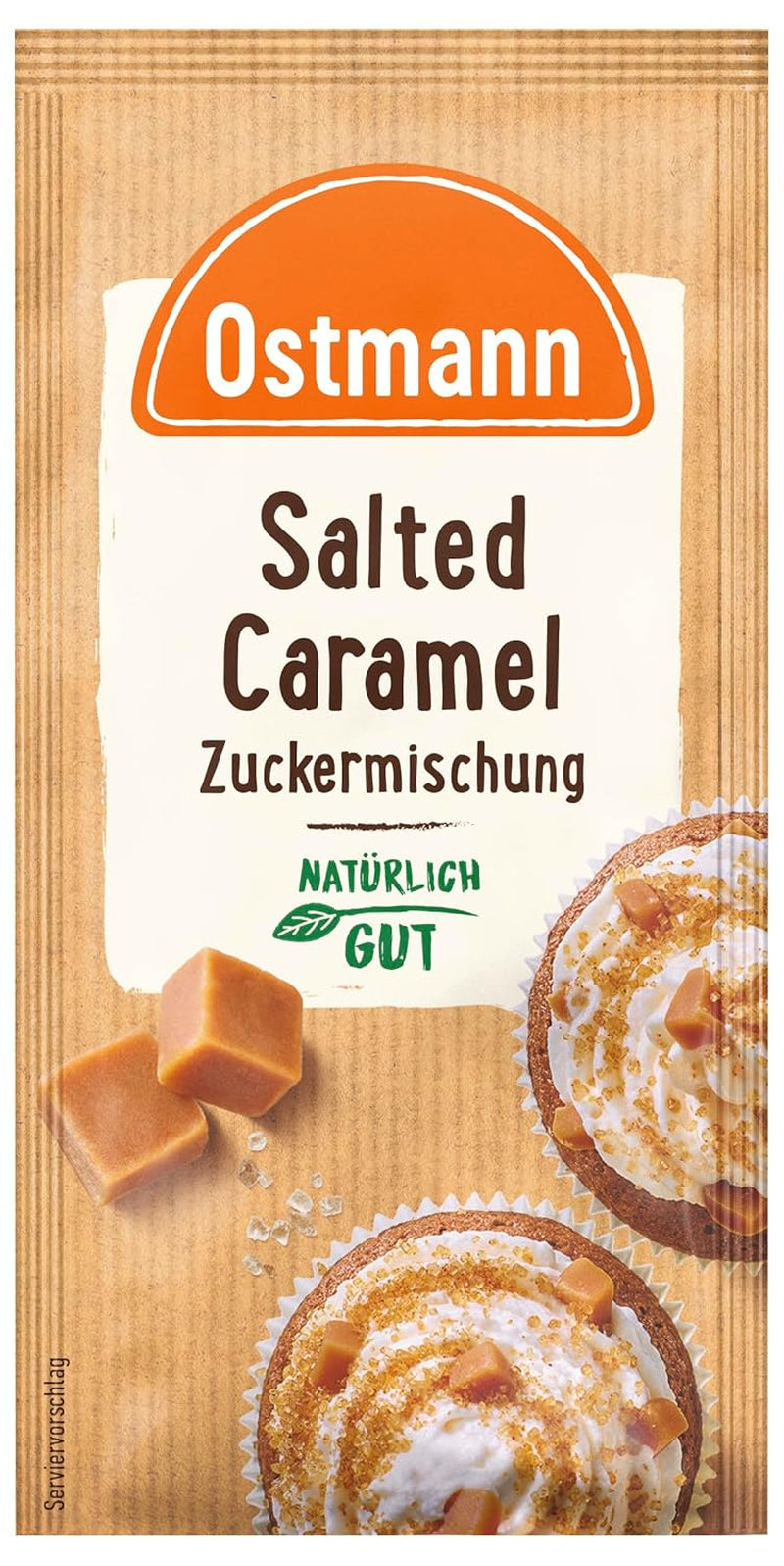 Ostmann Gewürze – Salted Caramel Zuckermischung, süß-salzige Mischung für Kekse, Gebäck och desserter, 30 g i påse