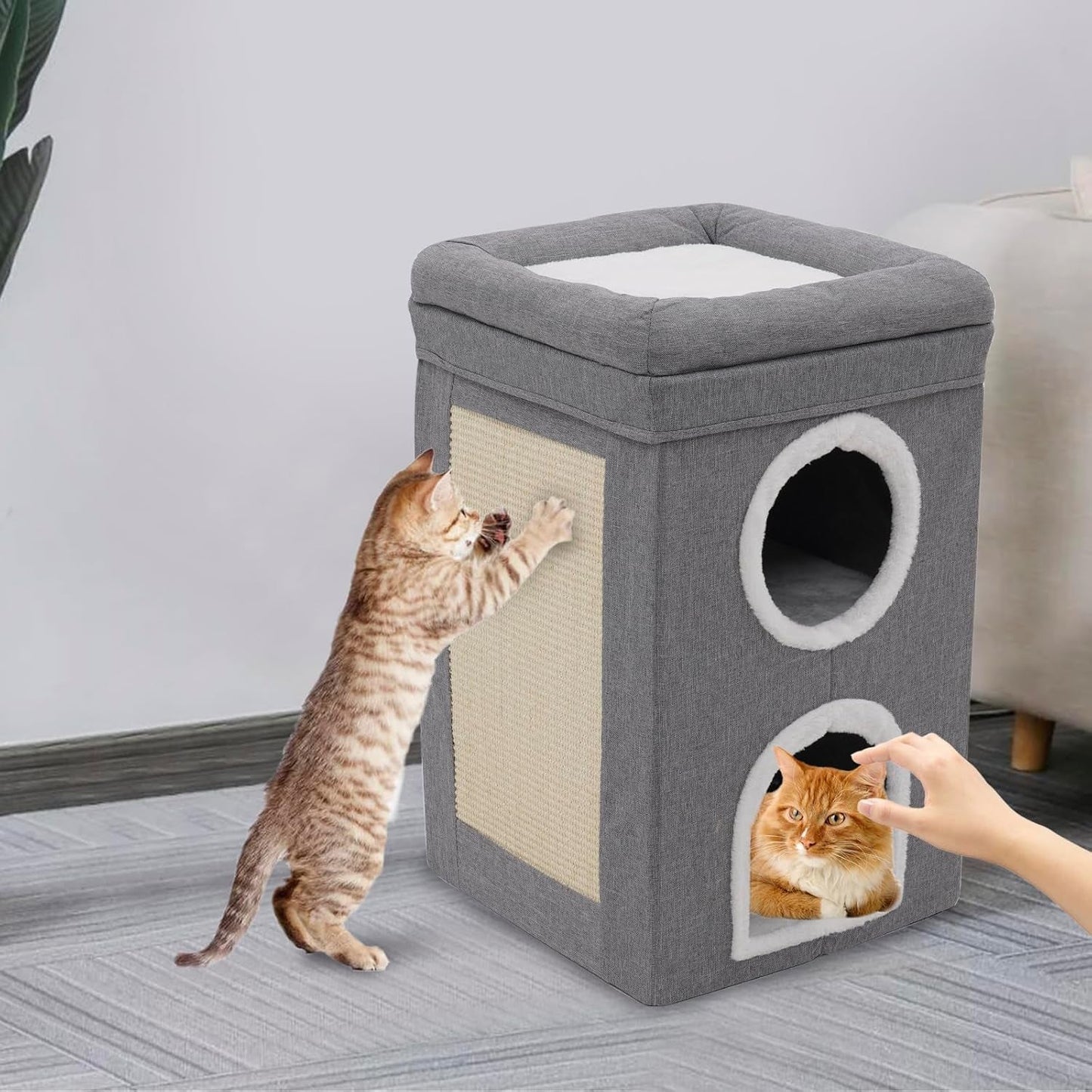 Filtar och möbler, husdjur, grottor och hus, katter, kattsängar, katter - sängar, madrasser