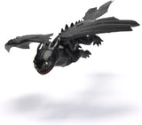 Dreamworks Så tränar du din drake 22 cm Längd Basic Dragon Tandlös figurleksak för barn 4+ Actionfigurer Naty Shop